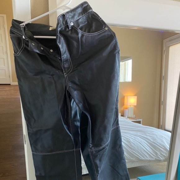 We the Free Pleather Pants - Picture 1 of 2